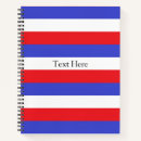 Search for blue notebooks Striped
