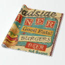 Search for diners gift wrap Retro