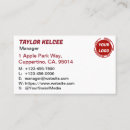 Search for customizeable business cards Boss