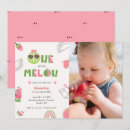 Search for one in a melon birthday Cute fruit birthday