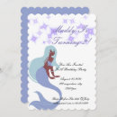 Search for princess and pirate invitations Under the sea