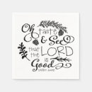 Search for christian christmas napkins Scripture
