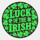 Search for 4 clover leaf stickers Ireland