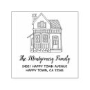 Search for house rubber stamps Minimalist