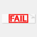 Search for fail bumper stickers Funny