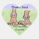 Search for funny feet stickers Cartoon