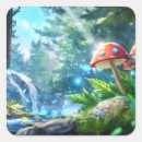 Search for magical forest stickers Mushrooms