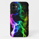 Search for blue smoke iphone cases Black