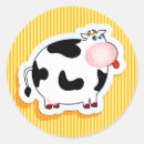 Search for cow illustration stickers Cartoon