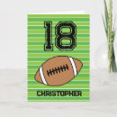 Search for football fan birthday cards Athlete