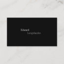 Search for simple one sided business cards Minimalist