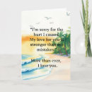 Search for relationship cards Apology