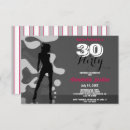 Search for hot pink black white invitations Party