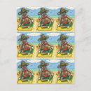 Search for red monkey postcards Humour