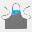 Search for blue and gray aprons For kids