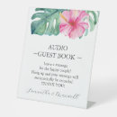 Search for audio guestbook wedding signs Floral