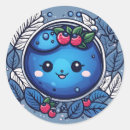 Search for cute blueberry stickers Summer