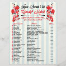 Search for bachelorette party games flyers Bridal shower
