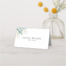 Search for eucalyptus wedding place cards Typography