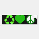 Search for peace on earth bumper stickers Environment
