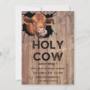 Search for holy cow invitations Barnyard