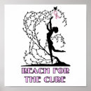 Search for for a cure posters Pink