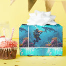 Search for scuba wrapping paper Underwater