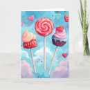 Search for lollipop cards Heart