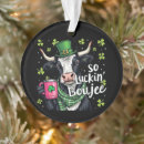 Search for 4 leaf clover christmas tree decorations St patricks day