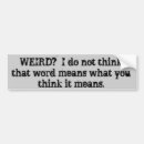 Search for weird bumper stickers City