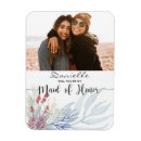 Search for winter rectangular wedding magnets Greenery