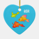 Search for cartoon fish christmas tree decorations Aquarium