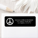 Search for peace symbol Black