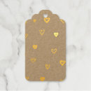 Search for gold foil gift tags Pretty