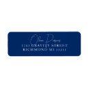 Search for bold return address labels Script