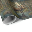 Search for rustic wrapping paper Deer