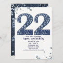 Search for 22nd birthday invitations Party