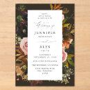 Search for flower square wedding invitations Fall