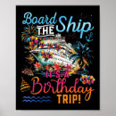 Search for birthday board posters Board the ship