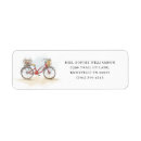 Search for bike return address labels Modern