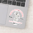 Search for funny coffee stickers Cartoon