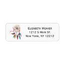 Search for dream catcher return address labels Colourful