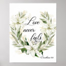 Search for love never fails posters Love is kind