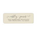 Search for antique paper return address labels Modern typography