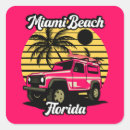 Search for vintage miami beach stickers Vacation