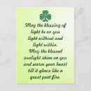 Search for celtic blessing postcards Patricks