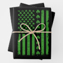 Search for flag of ireland wrapping paper Shamrock