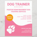 Search for paws flyers Pink