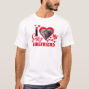Search for i love my girlfriend red heart clothing Funny