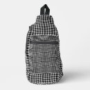 Search for black and white checkered bags Pattern